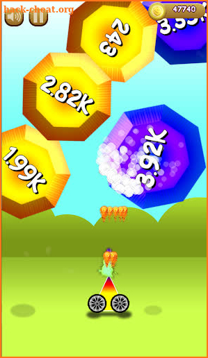 Hexagon Rush the game screenshot