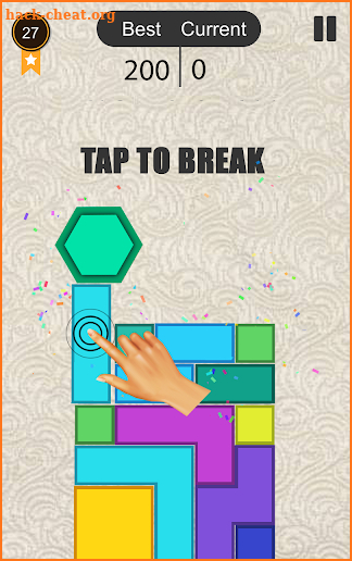 Hexagonal Break screenshot