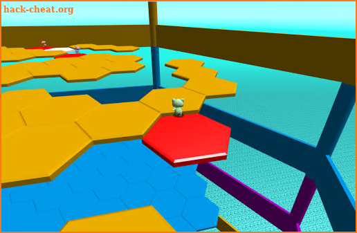 Hexagone Do Not Fall .io screenshot