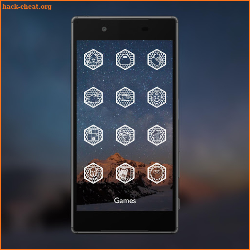 Hexanet White - Icon Pack screenshot