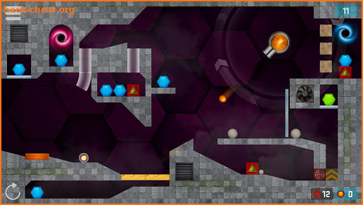 Hexasmash 2 - Physics Ball Shooter Puzzle screenshot