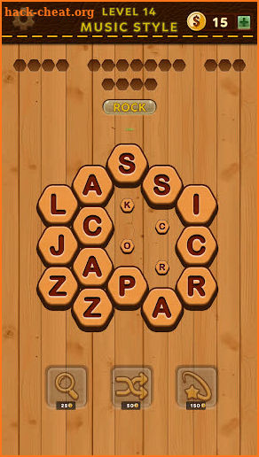 HexaWords screenshot