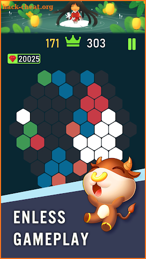 Hexia: Hexagon Block Puzzle screenshot