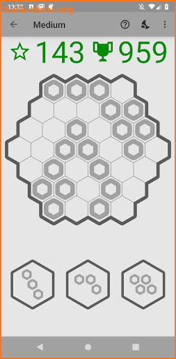 Hexpuzzle screenshot