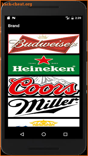 Hey Bartender App screenshot