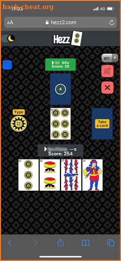 Hezz2: Moroccan card game screenshot