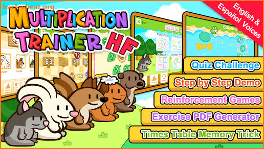 HF Multiplication Trainer screenshot