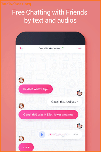 Hi Chat - Video chat with people worldwide screenshot