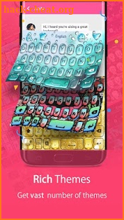 Hi Keyboard - Emoji Sticker, GIF, Animated Theme screenshot