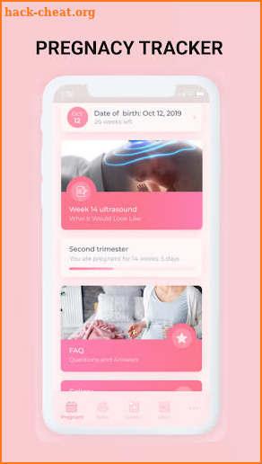 Hi Ma - Pregnacy Tracker App screenshot