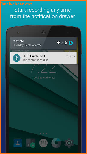 Hi-Q MP3 Voice Recorder (Free) screenshot