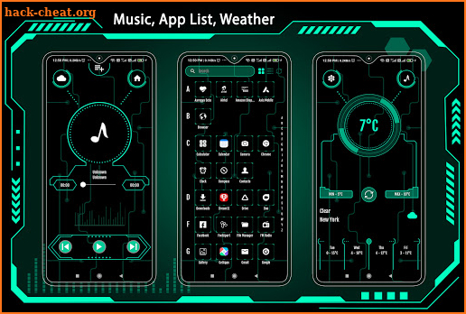 hi-tech launcher pro 2022 screenshot