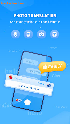 Hi Translate-Voice ,Text,Photo Translation screenshot