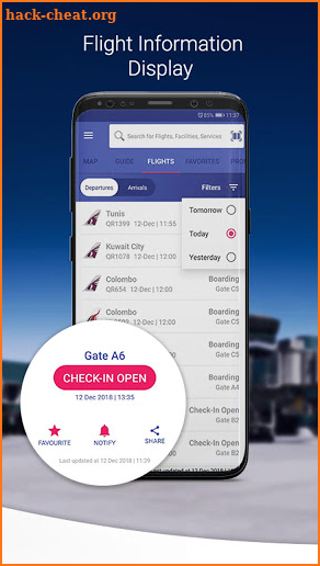 HIA Qatar screenshot