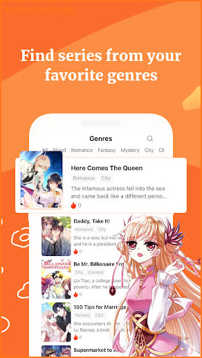 HiComics: Popular Webtoon screenshot