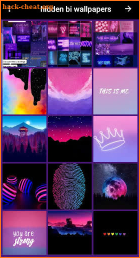 hidden bi wallpapers screenshot