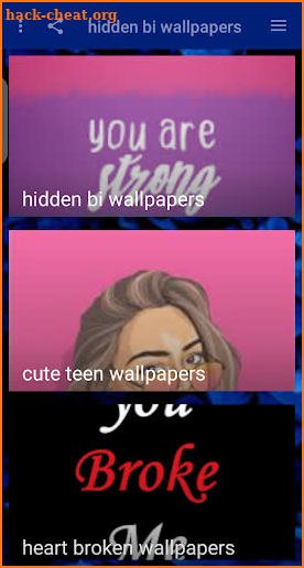 hidden bi wallpapers screenshot