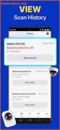 Hidden Camera Detector FindSpy screenshot