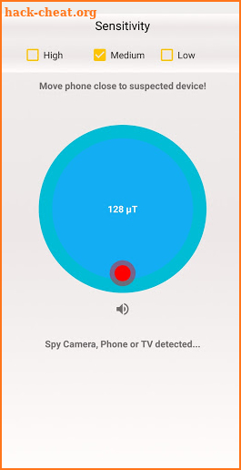 Hidden Camera Detector / Infrared Spy Cam Finder screenshot