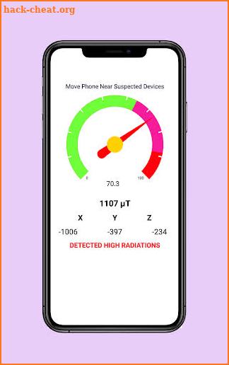 Hidden devices detector screenshot