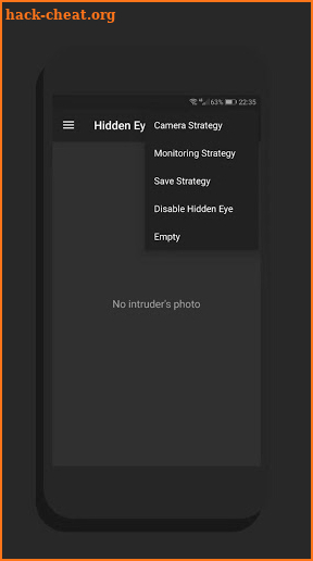 Hidden Eye - Intruder Selfie, Eye Catching screenshot