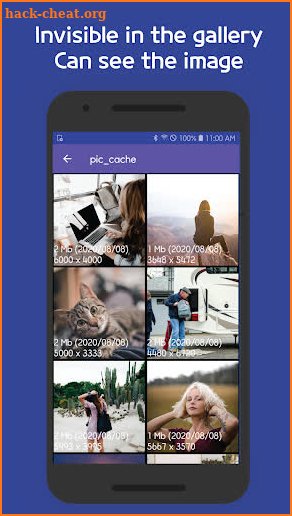 Hidden Image Finder(Find all images on your phone) screenshot