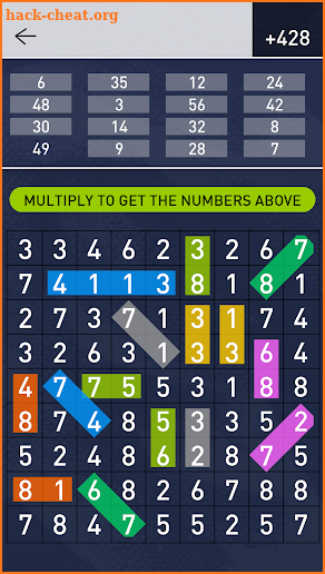 Hidden Numbers PRO screenshot