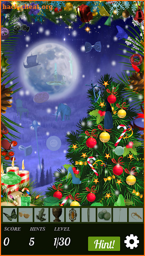 Hidden Object Game - Cute Christmas screenshot