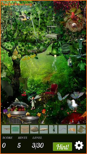 Hidden Object Game - Quiet Place screenshot