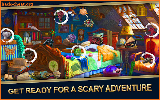 Hidden Object Games Free : Dark House Mysteries screenshot