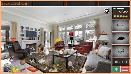 Hidden Objects Living Room screenshot