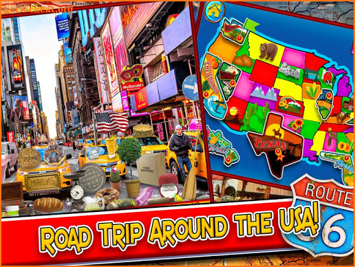 Hidden Objects Road Trip USA - New York to Hawaii screenshot