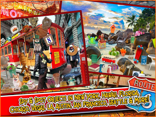 Hidden Objects Road Trip USA - New York to Hawaii screenshot