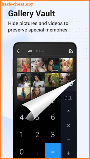 HideX - Calculator Photo Vault, App Hider screenshot