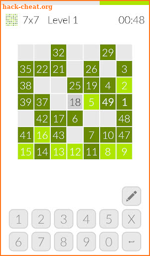 Hidoku screenshot