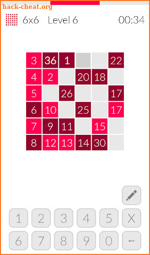 Hidoku screenshot