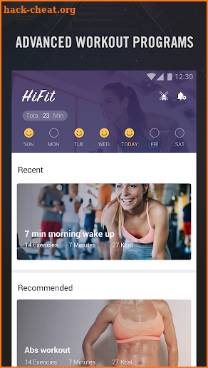 HiFit – Butt & Abs Workout, Lose Weight in 7 Mins screenshot