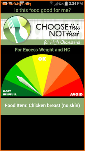 High Cholesterol screenshot