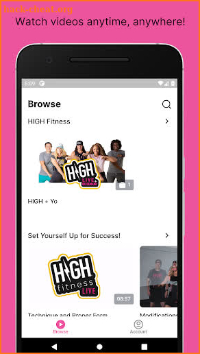 HIGH Fitness LIVE + OnDemand screenshot