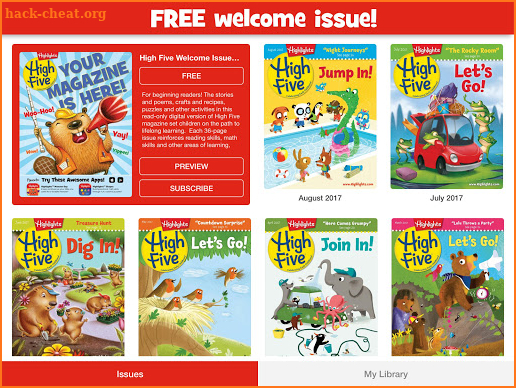 High Five Digital Magazine screenshot