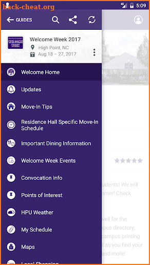 High Point University Guides screenshot