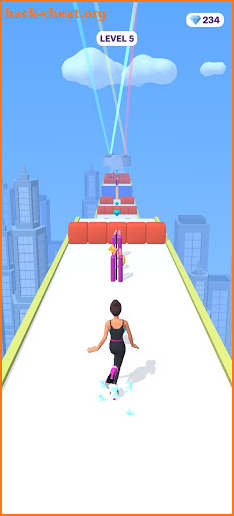 High Run Rush 3d-Fat Pusher Cube Heel screenshot