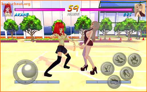 High School Girl Real Battle Simulator Fight Life screenshot