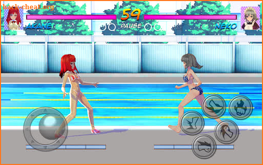 High School Girl Real Battle Simulator Fight Life screenshot