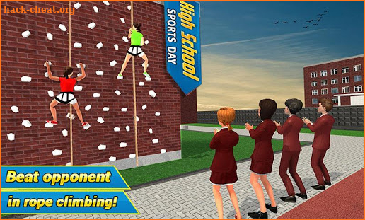 High School Girl Virtual Sports Day Game For Girls screenshot