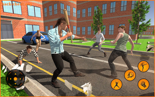 HIGH SCHOOL KUNG FU BULLY FIGHT - KARATE GAMES screenshot