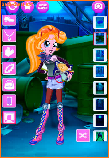 High School Pony Makeover : Dress Up SuperStars screenshot