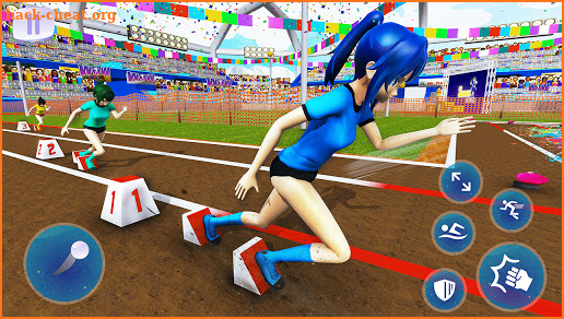 High School Summer Sports 3D: Anime Games 2021 screenshot