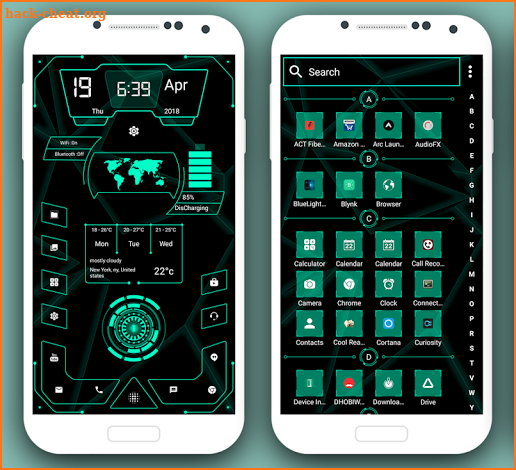 High Style Launcher 2018 - Theme, Hi-tech screenshot