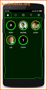 High Tech Phone Dialer Pro & Contacts - Ads Free screenshot